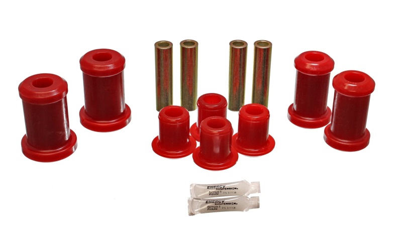 Ford F-150 Control Arm Bushing Kit - Front - Energy Suspension - Hyper-Flex Polyurethane - Red - `97-`03